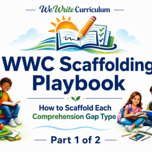 The WWC Scaffolding Playbook: How to Scaffold Each Comprehension Gap